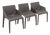 Seattle Dining Chairs from Poliform, Set of 3 For Sale