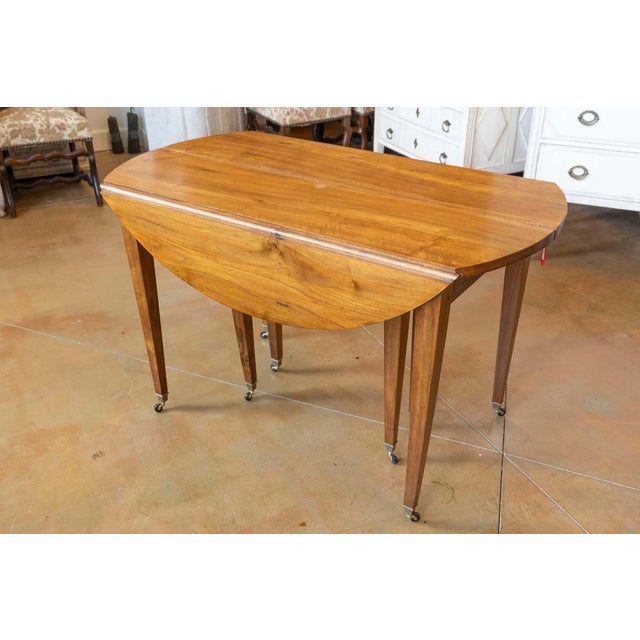 Brown 20th Century French Extension Dining Table For Sale - Image 8 of 9
