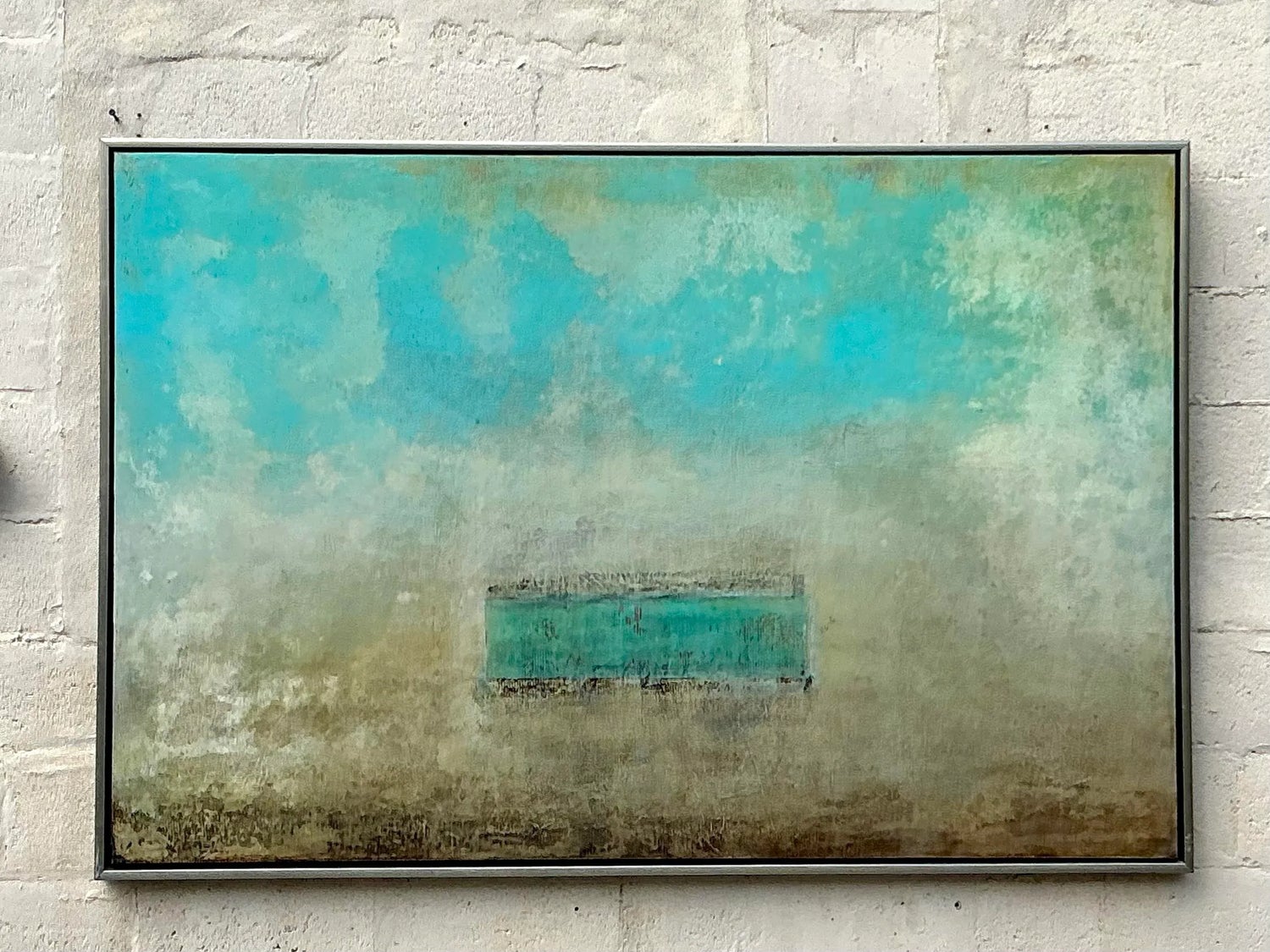 Vintage Boho Scott Upton Abstract on Canvas — additional photo 5