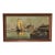 French Vintage Oil on Canvas Seascape Painting For Sale