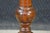 Vintage Georgian Style Round Mahogany Piecrust Pedestal Table Sculpture Stand For Sale - Image 15 of 18