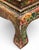 Red Mid-Century Chineses Tibetan Hand Painted Polychrome Coffee Table Tiger Motif For Sale - Image 8 of 11