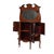 Antique French Ebonized Rosewood, Marquetry & Ormolu Curio Top Cabinet C1890 Measures - 69.75"H x 42.25"W x 14.75"D This...