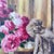 Solange Devienne, Still Life with Roses and Vase, 20th Century, Oil Painting on Canvas, Framed For Sale - Image 6 of 18
