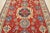 2020s Kazak Rug 8'3'' X 9'8'' Red Wool Tribal Geometric Hand-Knotted Oriental Carpet For Sale - Image 5 of 12