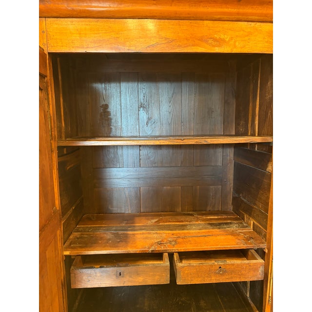 Brown Antique French Walnut Cabinet/Armoire With Gorgeous Patina. For Sale - Image 8 of 8