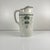 Antique Earthenware Pitcher with Green Floral Decoration, 1890s For Sale - Image 6 of 11