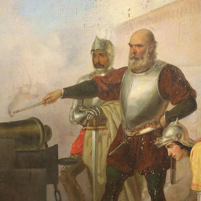 Giovanni Boni, Oil on Canvas For Sale - Image 3 of 13