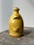 Ceramic Antique French Conscience Yellow Glazed Pottery Vessel, Circa Mid 19th Century For Sale - Image 7 of 12