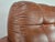 Vintage Italian Brown Leather Club Chairs, 1970s, Set of 2 For Sale - Image 9 of 17