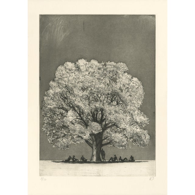 Pascal Rabaté, Paysage dans le Désordre, 2018, Etching For Sale