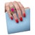 Late 20th Century Bochic “Capri” Vintage Diamond, Ruby, Peridot & Citrine Ring - 18K Gold & Silver For Sale - Image 5 of 16