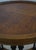1980s Baker Faux Bamboo Round Accent Table For Sale - Image 5 of 14