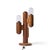 Mid 20th Century Mid 20th Century Modeline Mid Century Modern California Pine Cactus Table Lamp For Sale - Image 5 of 7
