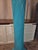 Textile Vintage 1980s Postmodern Twisted Plaster Floor Lamp - Michael Taylor Style - Turquoise For Sale - Image 7 of 9
