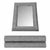 Extraordinary stone frame wall mirror, with matching flush mount console. This Faux stone, yet very heavy and well made...