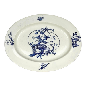 Antique w.t. Copeland & Sons Chinoiserie Aesthetic Ironstone Platter