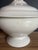 French Country Antique French White Ironstone Soup Tureen, Keller & Guérin Lunéville, C. 1880-1920 For Sale - Image 3 of 10