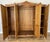 Vintage Louis XVI French Oak Four Door Carved Wardrobe For Sale - Image 11 of 12