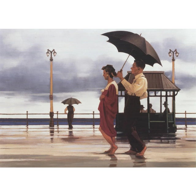 Artist: Jack Vettriano Title: The Shape of Things to Come Year: Unknown Signed: No Medium: Offset Lithograph Paper Size:...