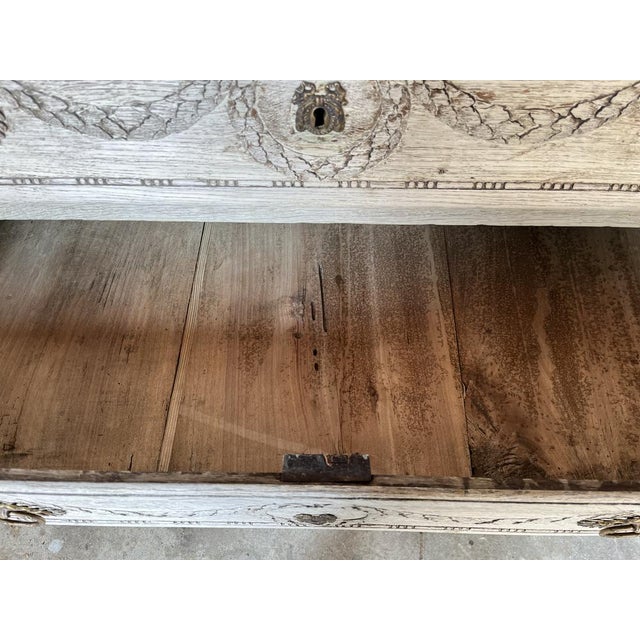 Chest of drawers hand-made in Belgium in the early 1900s using oak and pegged construction. The chest features three...