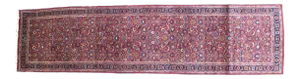 1960s Khorassan Gallery Rug 4' X 16'10"