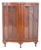 Portuguese Double-Door Showcase Cabinet, 1890s For Sale