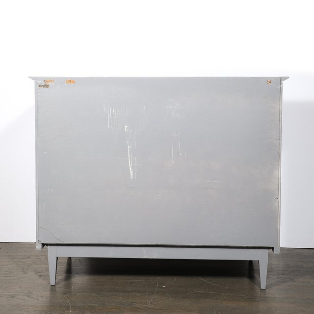 Mid-Century Modern Silver Cerused Oak Cabinet by John Stuart Inc. For Sale - Image 10 of 18