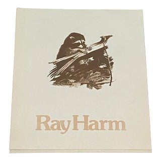 1976 Ray Harm “Racoon” First Day of Issue - 1 of 500 Original Print With Seal For Sale