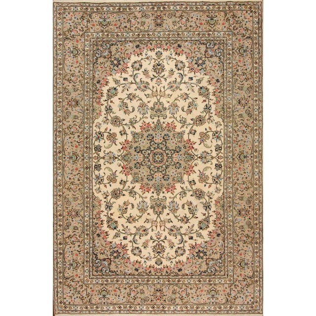 Middle Eastern Hand-Knotted Rug For Sale - Image 11 of 11