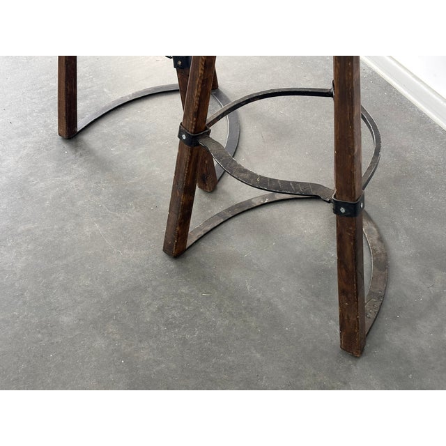 Vintage Brutalist Marbella Stools attributed to Sergio Rodrigues, 1970s, Set of 3 For Sale - Image 11 of 13