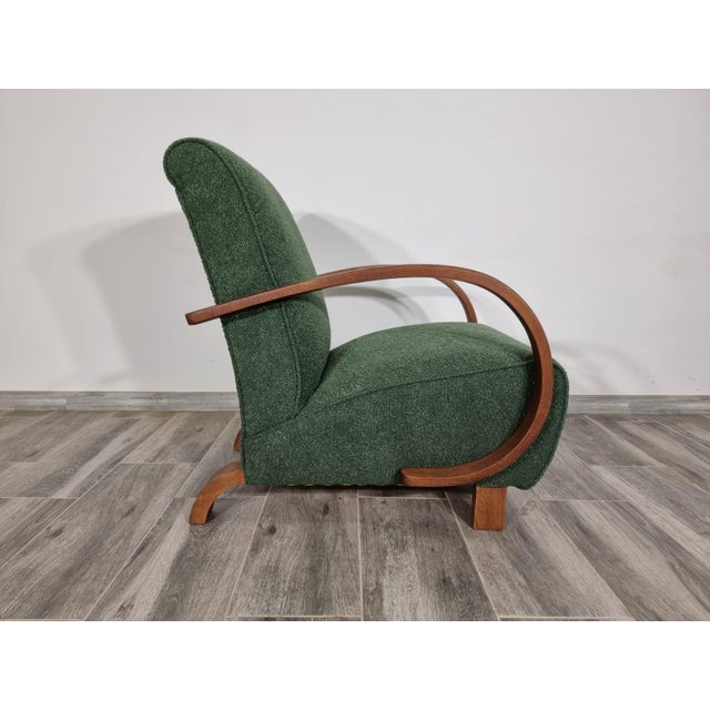 Armchair by Jindrich Halabala, 1940s For Sale - Image 14 of 14