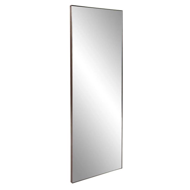 The Van Buren Brushed Brass Dressing Mirror The Van Buren Dressing Mirror features a beautiful tall stainless steel framed...