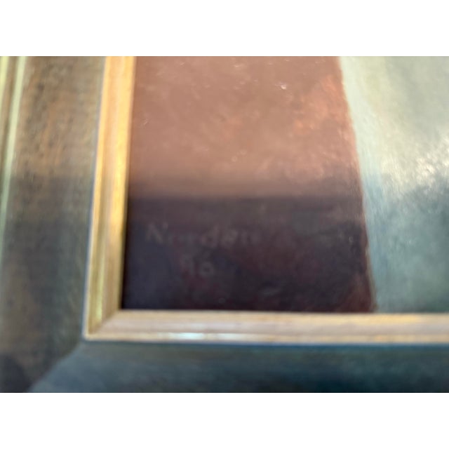 English 1990s Gerald Norden Original Signed “Apples and China”, Framed For Sale - Image 3 of 4