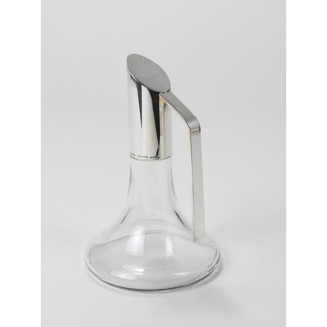 Silver & Crystal Riedel Mesa Carafe, Italy, 1980s For Sale - Image 13 of 18