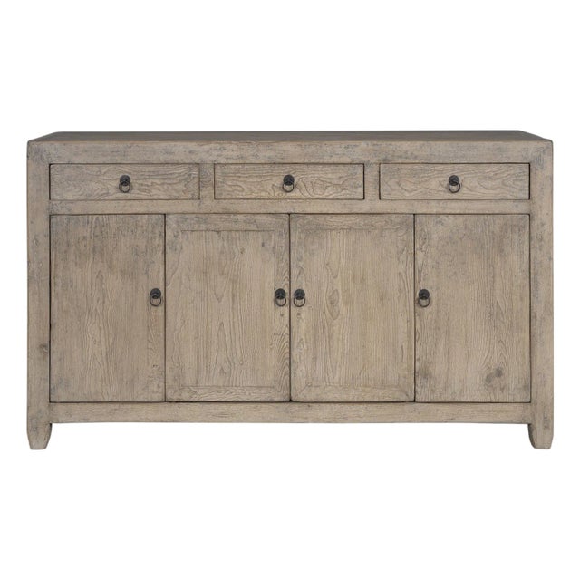 Three Drawer Four Door Server For Sale