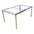 Modernist Milo Baughman for D. I. A. Chrome and Glass Dining Table With 20” Leaf Extension For Sale