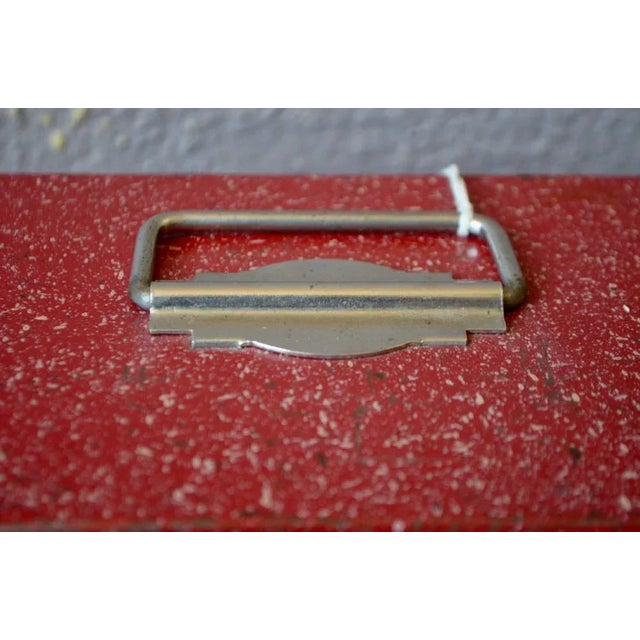 Art Deco Metal Jewelry Box, 1930s For Sale - Image 4 of 9