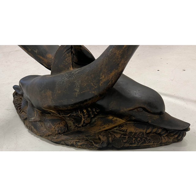 Hollywood Regency Coffee Table in Glass For Sale - Image 10 of 18