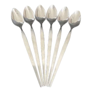 Mid Century Modern Oneida Community Satinique Iced Tea Spoons - Set of 6