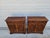 This pair of CTH Sherrill Occasional mahogany cabinet features elegant, traditional designs with details like a faux...