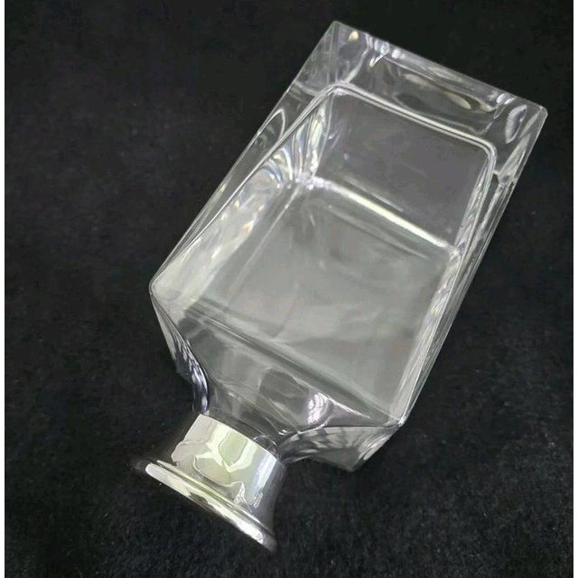 Sterling Silver Mounted Crystal Decanter, 2001 For Sale - Image 16 of 18