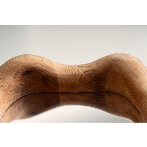 Not Yet Made - Made To Order Game of the Nose Timber Hardwood Wall Mirror by Marco Calhau For Sale - Image 5 of 14