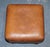 Tan Leather Cordoba Ottoman by John Lewis for Tetrad For Sale - Image 6 of 9