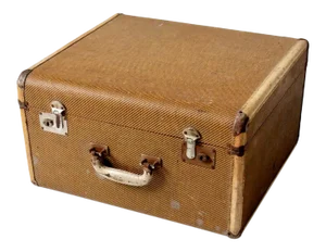 Vintage Square Suitcase