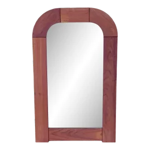 1960s Circa Nissen Möbelfabrik Danish Teak Wall Mirror