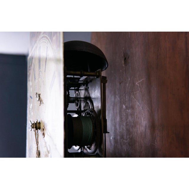 Antique English Grandfather Clock For Sale - Image 14 of 18