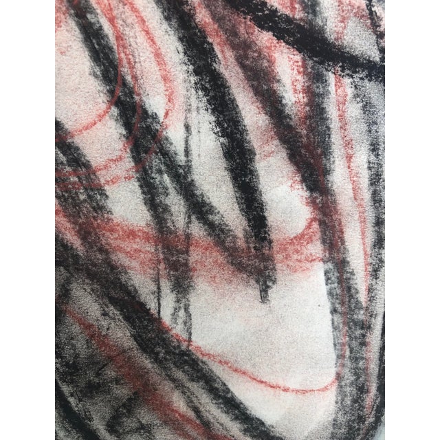 2020s Contemporary Original Drawing by Cassandra L. Auker “Figure in Earth Tones” For Sale - Image 5 of 6