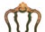 1960s Vintage Elegant Venetian Side Chair With Thai Silk Circa 1960 For Sale - Image 5 of 12