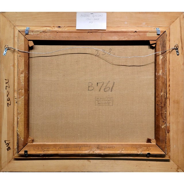 Adri Visser - Gothic St Mary's Church in Nottingham- Oil Painting For Sale - Image 10 of 11